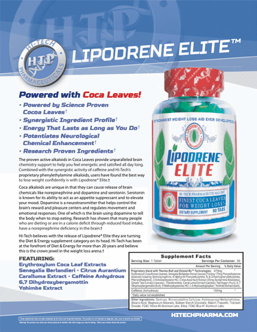 Hi-Tech Pharmaceuticals | Lipodrene Elite